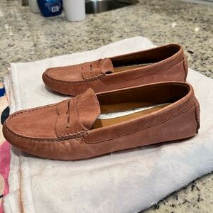 Johnston & Murphy Mauve Driving Moccasins